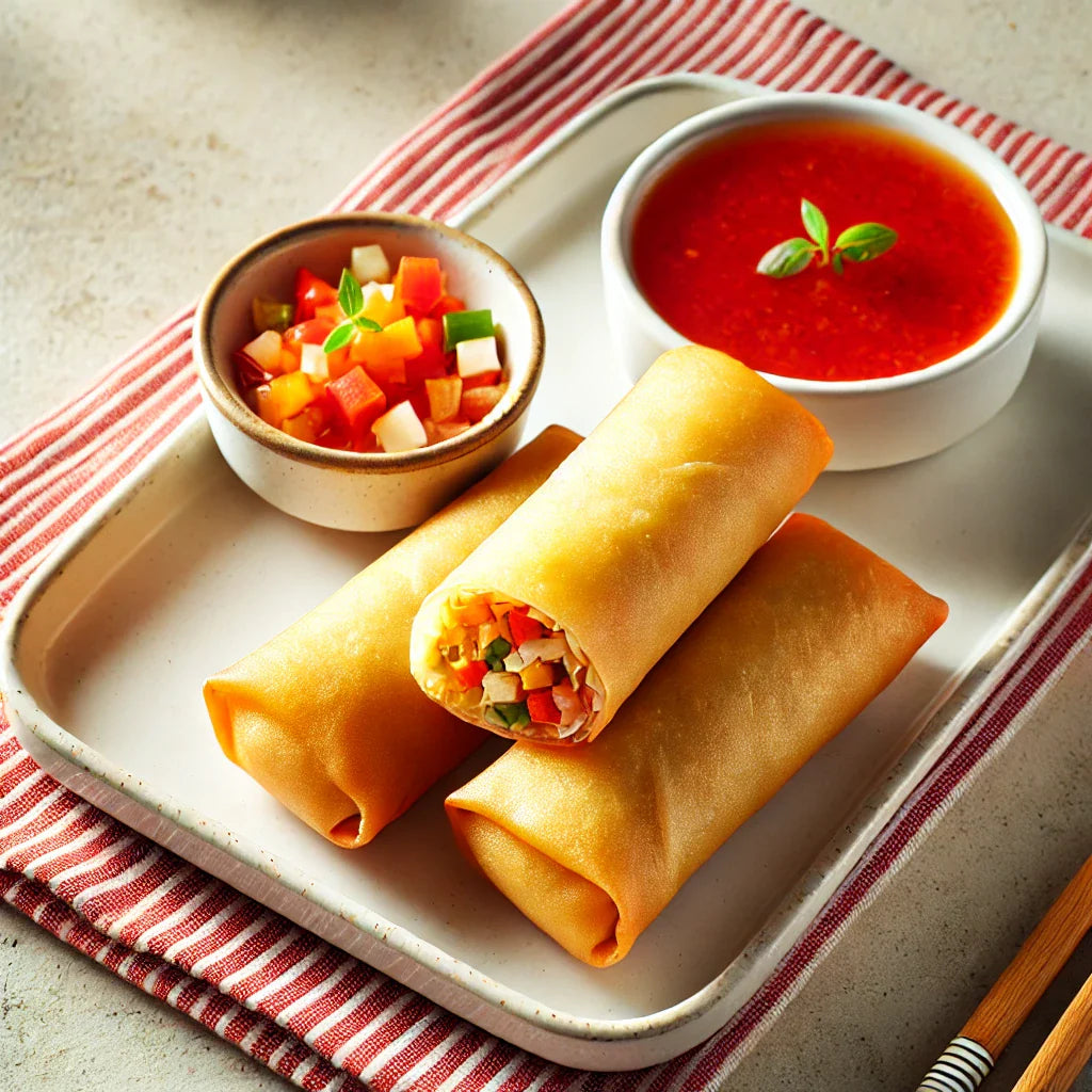 VEG SPRING ROLL ( 3 PIECES)