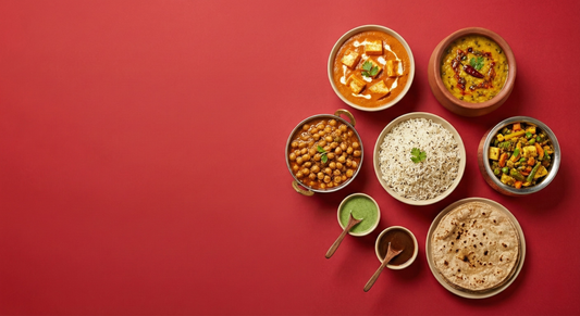 VEG MENU MIX & MATCH 6 MEALS PLAN