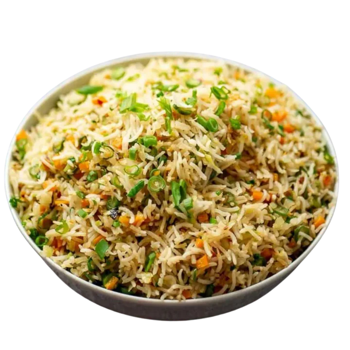 Home-cooked vegetarian curry from a Pooja Foods meal plan