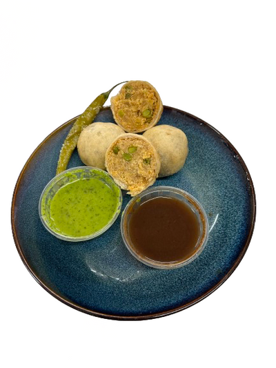 KACHORI FILLED WITH PEAS