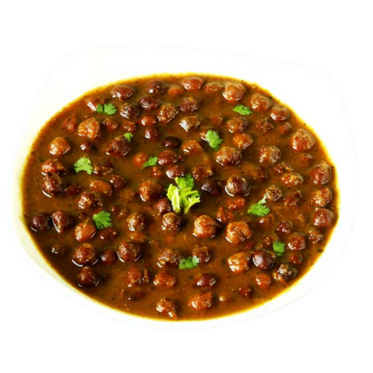 Home-cooked vegetarian curry from a Pooja Foods meal plan