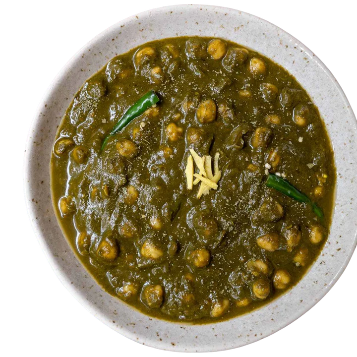 Home-cooked vegetarian curry from a Pooja Foods meal plan
