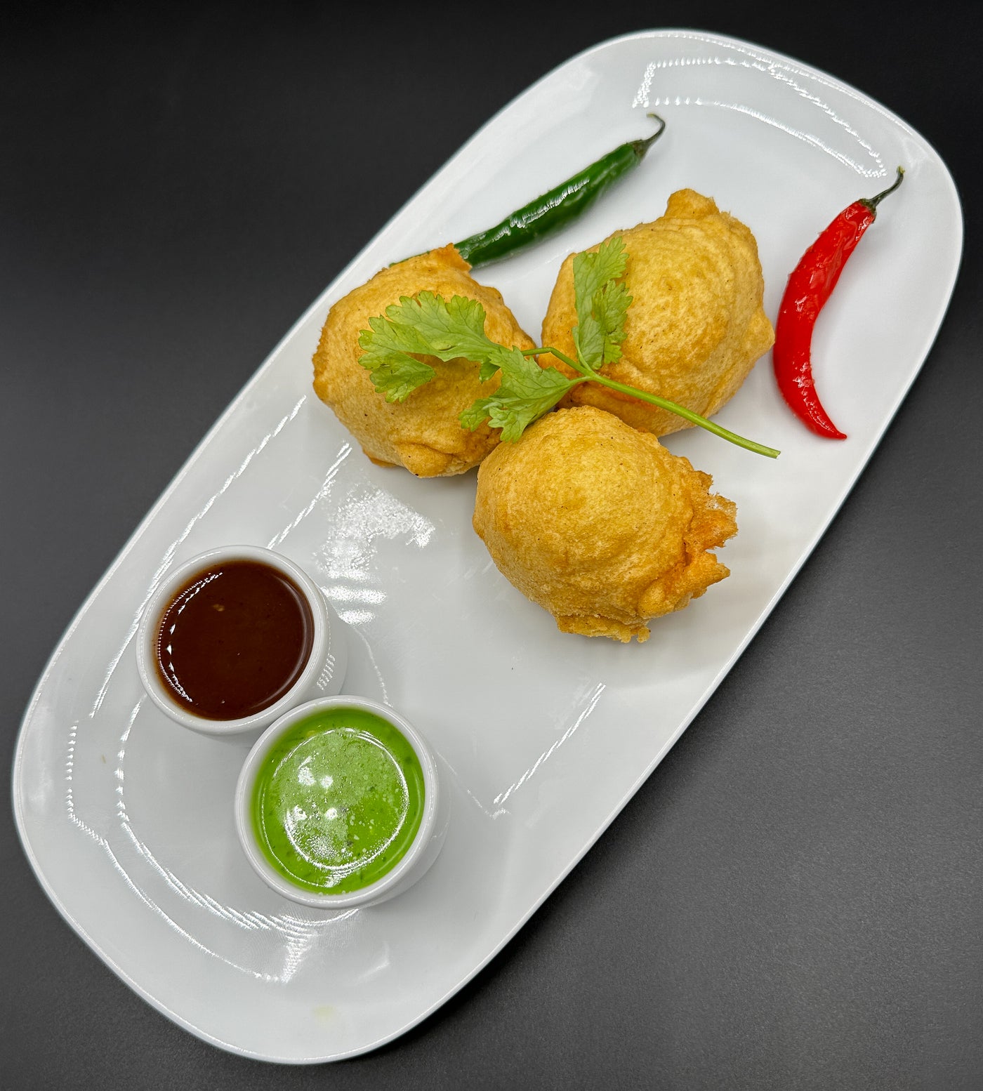 Potato Vada With Onion